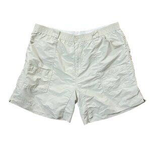 AFTCO The Original Fishing Shorts Beige Mens Size 44 Summer Outdoors